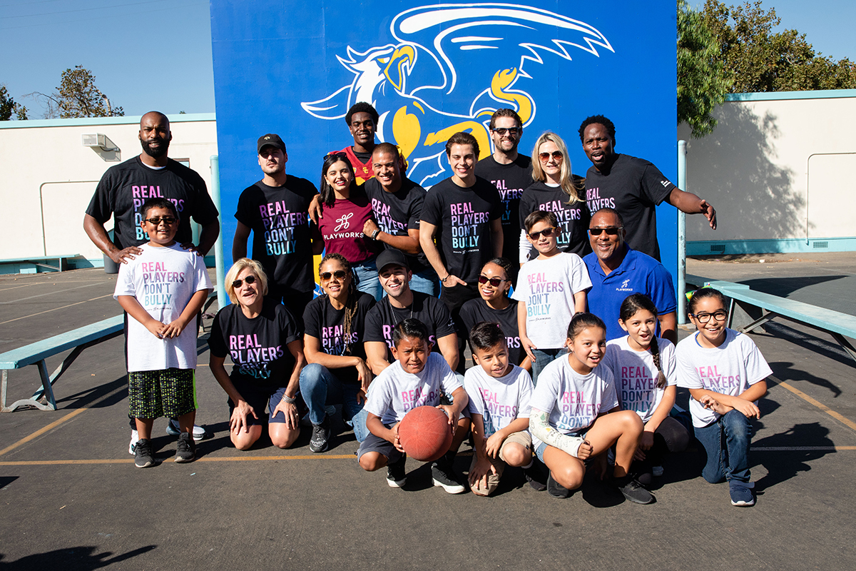 Playworks Socal Play Day with the Stars